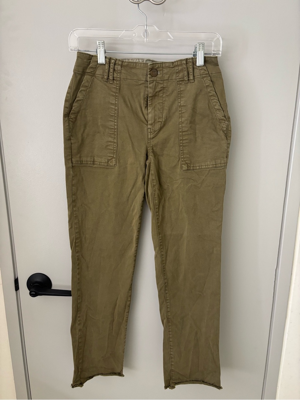 Pilcro by Anthropologie Olive Utility Pants Size 24